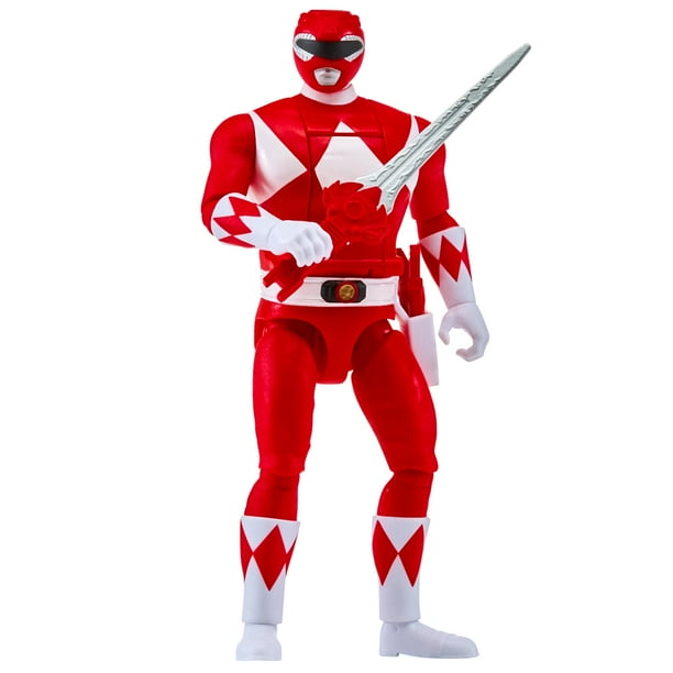 Mighty Morphin Power Rangers: Re-Ignition - Figura de acción del Ranger Rojo Auto-Morphin de Playmates Toys