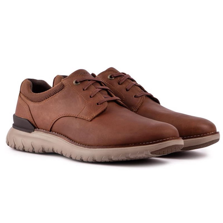 Rockport Men\'s Brown Leather Oxford Dress Shoes US Size 9.5M Rockport Mens Brown Leather Wingtip Dress Shoes Size 9.5 M  main image 3