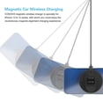 thumbnail image 4 of Compatible con cargador inalámbrico, cargador de coche inalámbrico magnético para iPhone 13/Mini/13 Pro/13 Pro Max, 12/12 Pro/12 Pro Max, soporte de cargador inalámbrico rápido para coche de 15 W,, 4 of 8