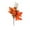 B, variant on FastXmas Artificial Maple Leaves Branches, 10" Realistic Silk Maple Leaves Bouquet with Pumpkin, No Fade Faux Autumn Leaves Shrubs Farmhouse Table Centerpieces Fall Decoration for Thanksgiving Harvest