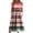Red, variant on WTOBBY Women's Holiday Casual Dress Crew Neck Christmas Print Mid-Length Long Sleeve with Pocket Feature Festive Seasonal Celebration Wear,Army Green L