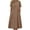 Army Green summer dresses for women, variant on Wycnly Summer Dresses for Women Casual Button Down Plus Size Smocked Swing Long Dresses with Pocket 2024 Short Sleeve Round Neck Solid Maxi Formal Dress Wine XXXL