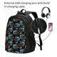 thumbnail image 2 of Balery Cool Off-Road Vehicle Mochila con carga USB para hombre y mujer - Mochila impermeable y antirrobo para laptop con puerto USB para viajes, trabajo, 2 of 7