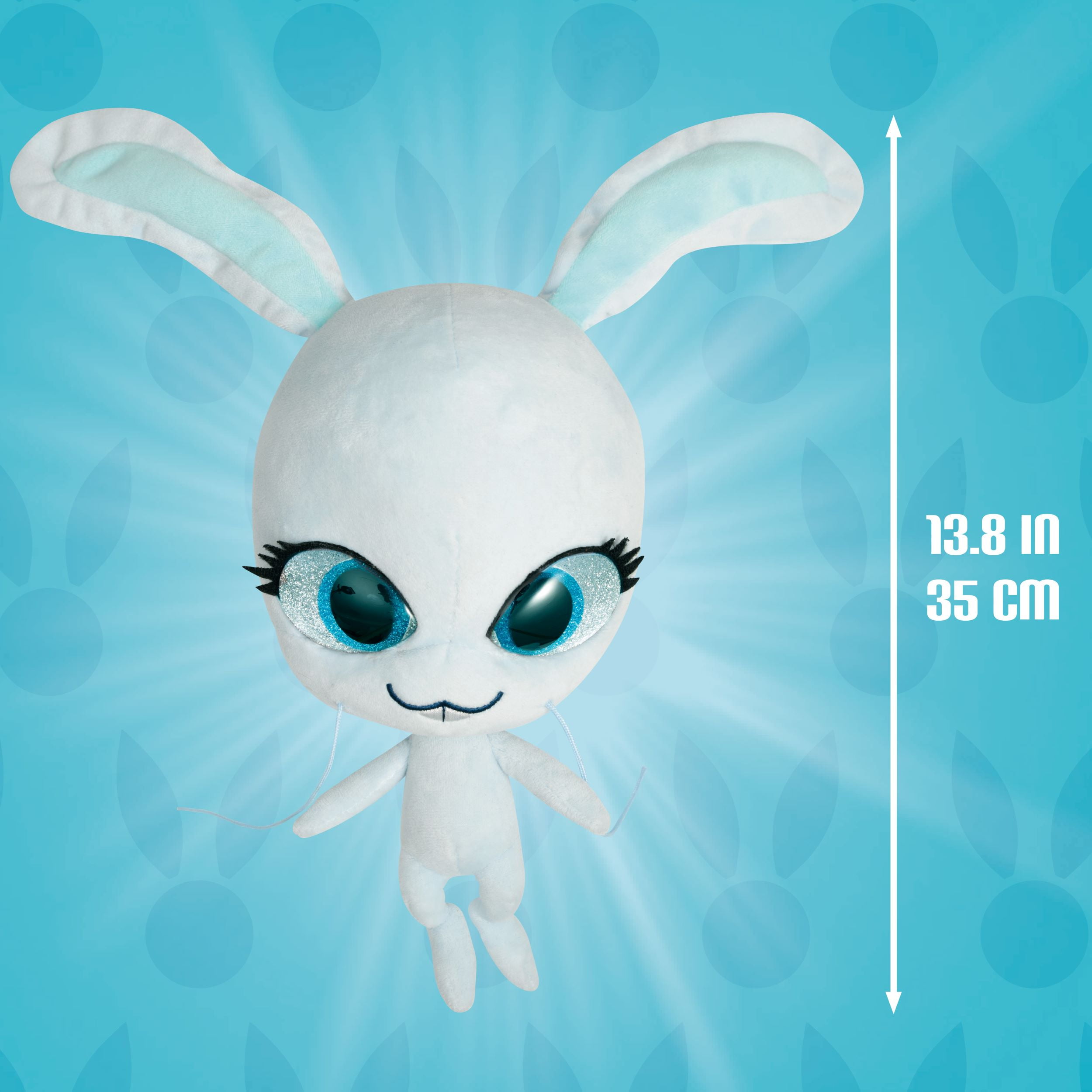 Miraculous Ladybug - Kwami Mon Ami Fluff, 9-inch Rabbit Plush Toys