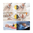thumbnail image 4 of Monitor De Bebe Con Camara De Vision Nocturna Malubero, Blanco, 4 of 5
