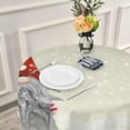 thumbnail image 6 of SKYSONIC Gnome Santa Claus Round Tablecloth,Washable Oil Proof Table Cover for Kitchen Holiday Party Wedding Picnic Decoration, 6 of 7