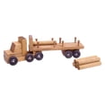 thumbnail image 4 of AmishToyBox.com Log Truck Wooden Toy - Amish-Made in Lancaster County, Pennsylvania - with 6 Removable Logs, 4 of 4