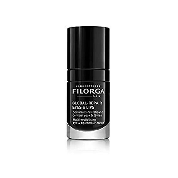 FILORGA -GLOBAL-REPAIR EYES & LIPS - Global anti-aging eyes & lips contour - For a visible rejuvenating effect on eyes & lips contour - 0.5 fl. oz glass tube