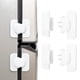 thumbnail image 1 of Cerradura para puerta de refrigerador de 2 piezas, cerradura para gabinete para niños, adhesivo para puerta de seguridad, no requiere llave, 1 of 5