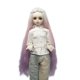 thumbnail image 1 of Peluca de cabellero de maquillaje personalizada 1/3 1/4 para accesorios de fabricación de DIY 1: 3 rosa Baoblaze BJD Doll Wig, 1 of 8