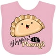thumbnail image 3 of Inktastic Happiest Lil' Pierogi Boys or Girls Baby Bib, 3 of 4