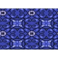 thumbnail image 1 of Ahgly Company Machine Washable Indoor Rectangle Transitional Denim Dark Blue Area Rugs, 2' x 3', 1 of 7