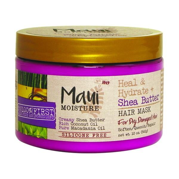 Maui Moisture Healhydrate Shea Butter Hair Mask, 12 Oz.