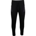 thumbnail image 6 of ShirtBANC Lifestyle Harem Jogger Pants Fleece Mens Drop Cut Lounge Pants with Zipper (Black, XL), 6 of 6
