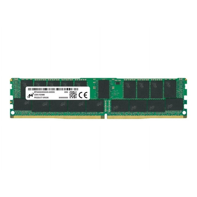 Micron - DDR4 - module - 32 Go - DIMM 288 Broches - 3200 MHz / PC4-25600 - CL22 - 1.2 V - Enregistré - ECC