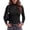 1-black, variant on Long Sleeve Shirts for Women Ribbed Slim Fit Tops Lettuce Trim Mock Neck Summer Fall Basic Tee