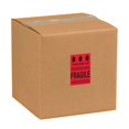 thumbnail image 2 of Tape Logic DL1325 2 x 3 in. - This End Up - Fragile Fluorescent Red Labels - Roll of 500, 2 of 4