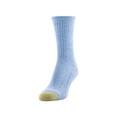thumbnail image 6 of GoldToe Edition Women's Striped Half Cushion Short Crew Socks Assorted, 6 Pairs, Size 6-9, 6 of 10