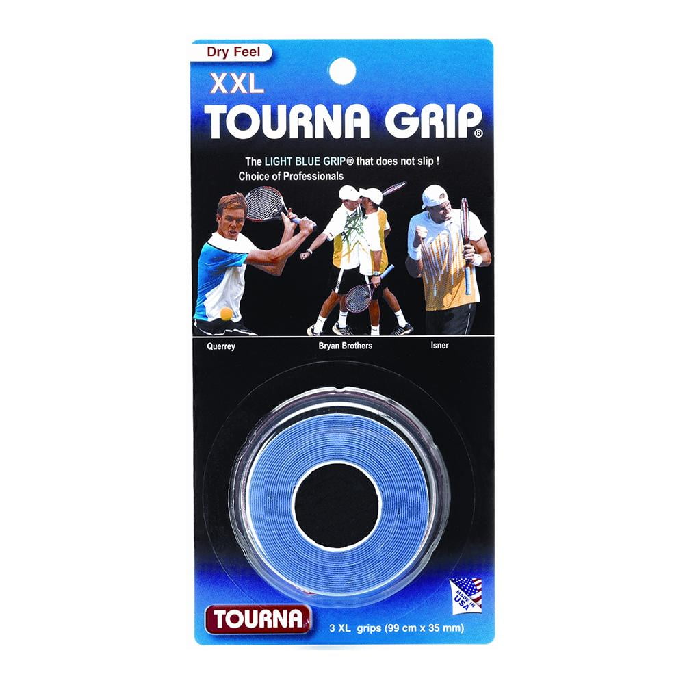 Blue 30 Roll Travel Pack Tourna Grip Original XL Overgrip 