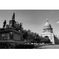 thumbnail image 2 of Texas Picture Archive 32x23 Black Ornate Wood Framed with Double Matting Museum Art Print Titled - The Texas State Capitol-Austin, 2 of 4