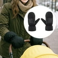 thumbnail image 1 of Guantes para cochecito, manoplas, resistentes al viento, anticongelantes, accesorios esenciales para cochecito, calentadores de manos de invierno,, 1 of 8