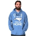thumbnail image 5 of North Carolina You're Home Here Cute Hoodie Sweatshirt Women Men Brisco Brands M, 5 of 6