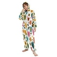 thumbnail image 2 of Vzayyk 4T-14Y Size Aviliable Cozy One-Piece Footless Sleeper Pajama Flowers and Small Bee Icons, 2 of 8