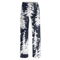 thumbnail image 5 of Women's Casual Fashion Christmas Pajama Pants, Long Sleepwear Trousers for Sports and Home Use, Comfortable and Soft Material for Nightwear and Lounging,Navy,2XL, 5 of 6