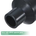 thumbnail image 4 of Uxcell 2-Pack Adaptador de Reducción de Tubo, Conector de Acoplamiento Reductor Recto de 1-1/4"*1/2", Gris, 4 of 6