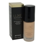 GLOMINERALS Glo Skin Beauty Luminous Liquid Foundation Spf 18 Almond 1 oz.