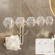thumbnail image 1 of 5 Pcs Adhesive Hooks Heavy Duty No Drill Wall Hooks Waterproof Bathroom Kitchen Hooks Strong Sticky Hooks for Tile Glass Mirror Door Shower Removable Damage Free Hanging Hooks Storage Organization, 1 of 7