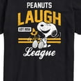 thumbnail image 3 of Peanuts - Peanuts Laugh League - Men's Short Sleeve Graphic T-Shirt, 3 of 6