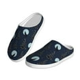thumbnail image 2 of Lsque Night Forest Wolf Pattern Womens Comfort Cotton on Scuff With Memory Foam and Anti-skid Sole Slipper-40/41, 2 of 7