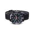 thumbnail image 1 of Sonducket Reloj de cuarzo con superficie de espejo de plástico para hombre, reloj de con carcasa de aleación para deportes de negocios, hebilla Relojes Verde, 1 of 6