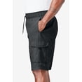 thumbnail image 3 of KingSize Men's Big & Tall 8" Cargo Swim Trunks, 3 of 5