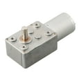 thumbnail image 4 of Mosiee 12V Dc Gear Motor With Short Motor Output Shaft And Self Locking Worm Gear Box – Widely Used In Miniature Winches, 4 of 9