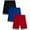 Black/Red/Royal, variant on Southpole Boys Basketball Shorts - 3 Pack Mesh Athletic Basketball Gym Shorts for Boys (8-20)