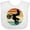 AA-White, variant on Inktastic Dirt Biking Motocross Retro Boys or Girls Baby Bib