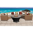 thumbnail image 3 of TK Classics Laguna 6 Piece Outdoor Wicker Patio Furniture Set 06g, 3 of 3