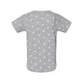 thumbnail image 2 of Rabbit Skins Infant Baby Rib Bodysuit - HEATHER/ WHT DOT - 6MOS, 2 of 4