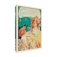 thumbnail image 4 of Trademark Fine Art 'Art Nouveau 2' Canvas Art by Vintage Lavoie, 4 of 4