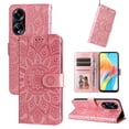 thumbnail image 1 of Funda tipo cartera GANGXUN para OPPO A98 , diseño girasol, cuero PU, soporte, cierre magnético, tarjetero, 1 of 5