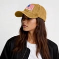 thumbnail image 5 of GrmtClth Usa 250th Anniversary Hat Patriotic Hat 1776-2026 American Printed Baseball Hat Retro Traditional Soft Independence Casual Cap Men and Women Yellow One Size, 5 of 5
