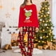 thumbnail image 4 of Familia Otoño Camisa Top Pantalones Casual Dibujos animados Impreso Cintura elástica Traje diario FLhrweasw Nuevo, 4 of 7