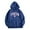 B-Blue, variant on Stylish Women's Casual Long Sleeve Zipper Hooded Sweatshirt with Pockets for Everyday Comfort and