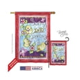 thumbnail image 1 of Breeze Decor 05045 Birds Swing into Spring 2-Sided Vertical Impression House Flag - 28 x 40 in., 1 of 1