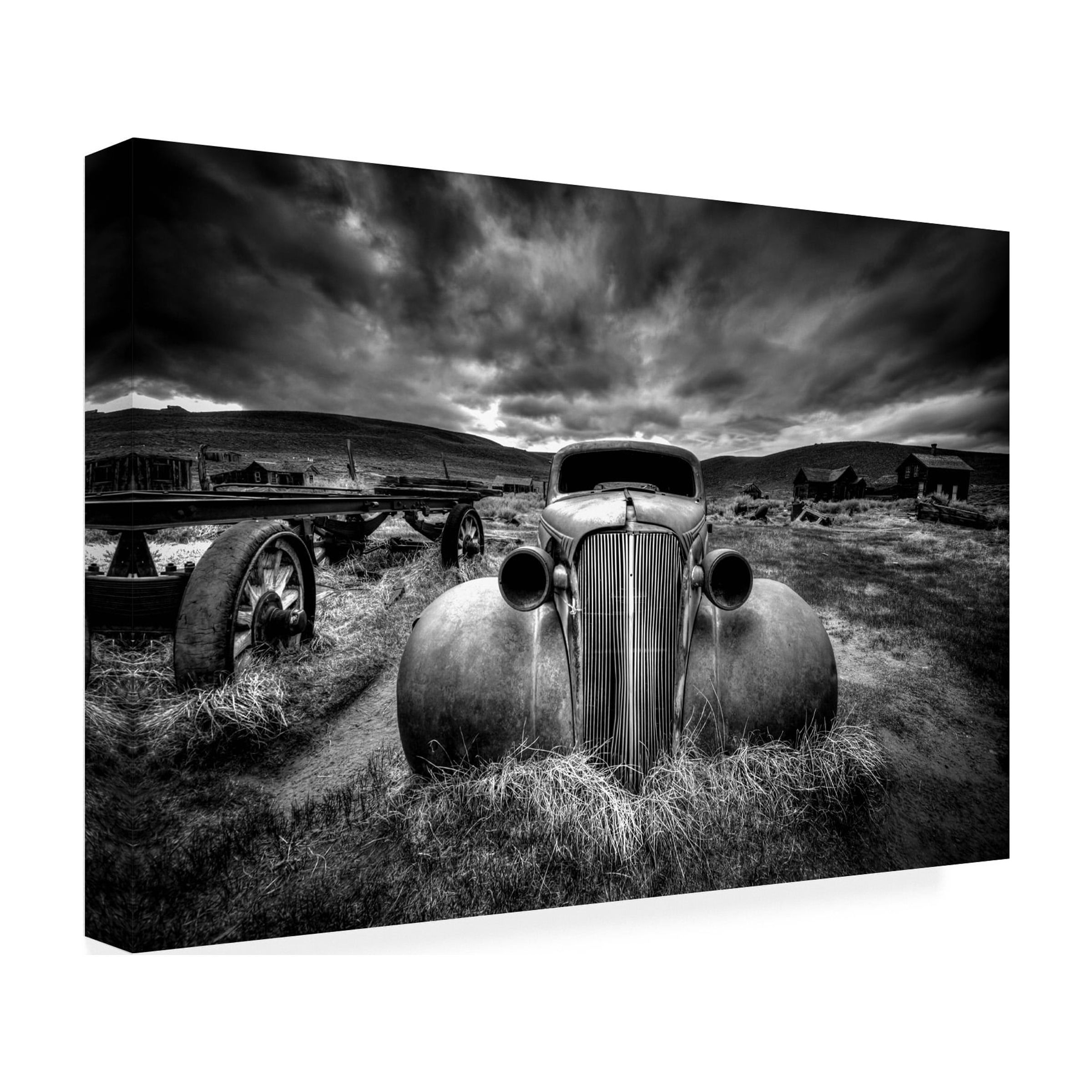 Trademark Fine Art Carsten Schlipf Too Old To Drive Canvas Wall Art - 30x47