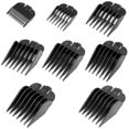 thumbnail image 1 of 8 Pcs Professional Hair Clipper Guide Combs, Clipper Guide Comb Set, 8 Sizes Coded Cutting Guide, 1 of 1