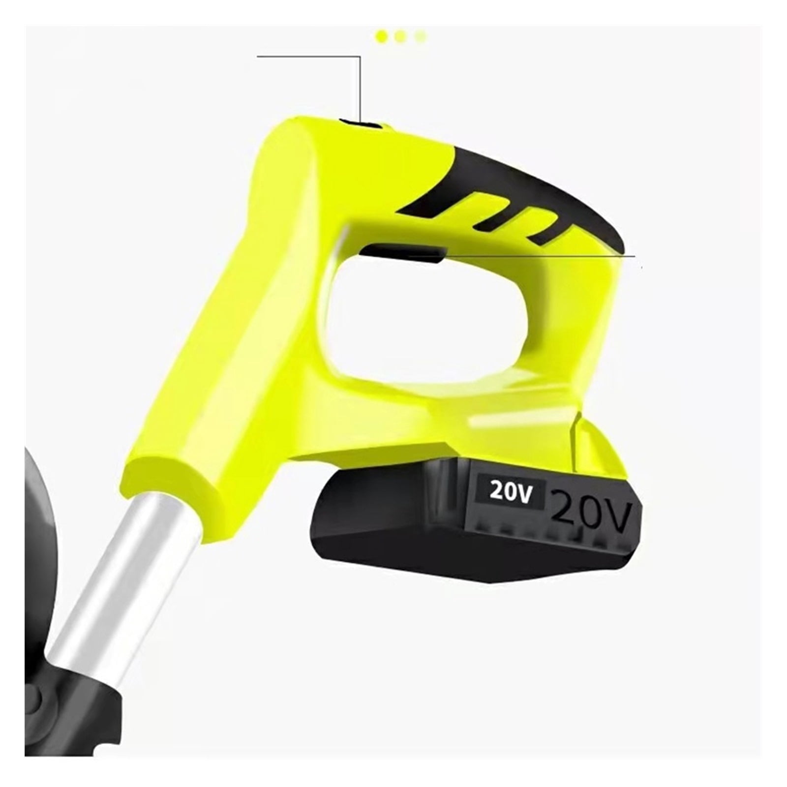 Handheld Wireless Lithium Battery Micro-tiller 20V Scarifier Agricultural Tiller Small Household Electric Hoe Rotary Tiller
