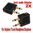 thumbnail image 4 of 2 pcs Avion Écouteurs Casque Jack Audio Adaptateur 3.5mm, 4 of 4